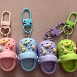 Colorful Mini Shoe Keychains